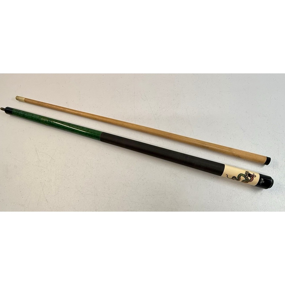 Vintage Viking Cobra 13 Mm Pool Cue Stick 20 Oz Rare! USA